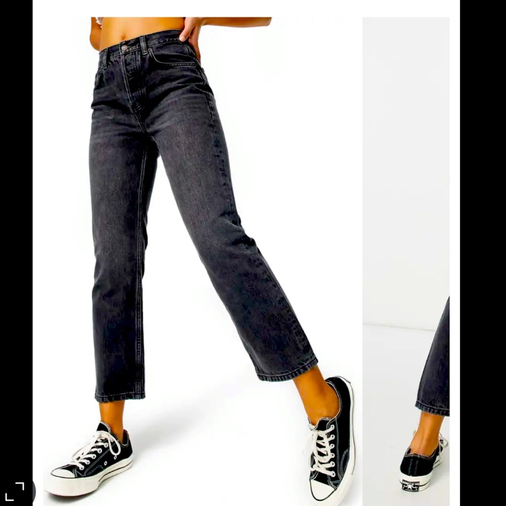 Topshop Editor Cropped Jeans